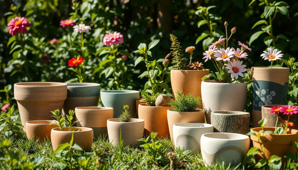 Eco-friendly plant pots