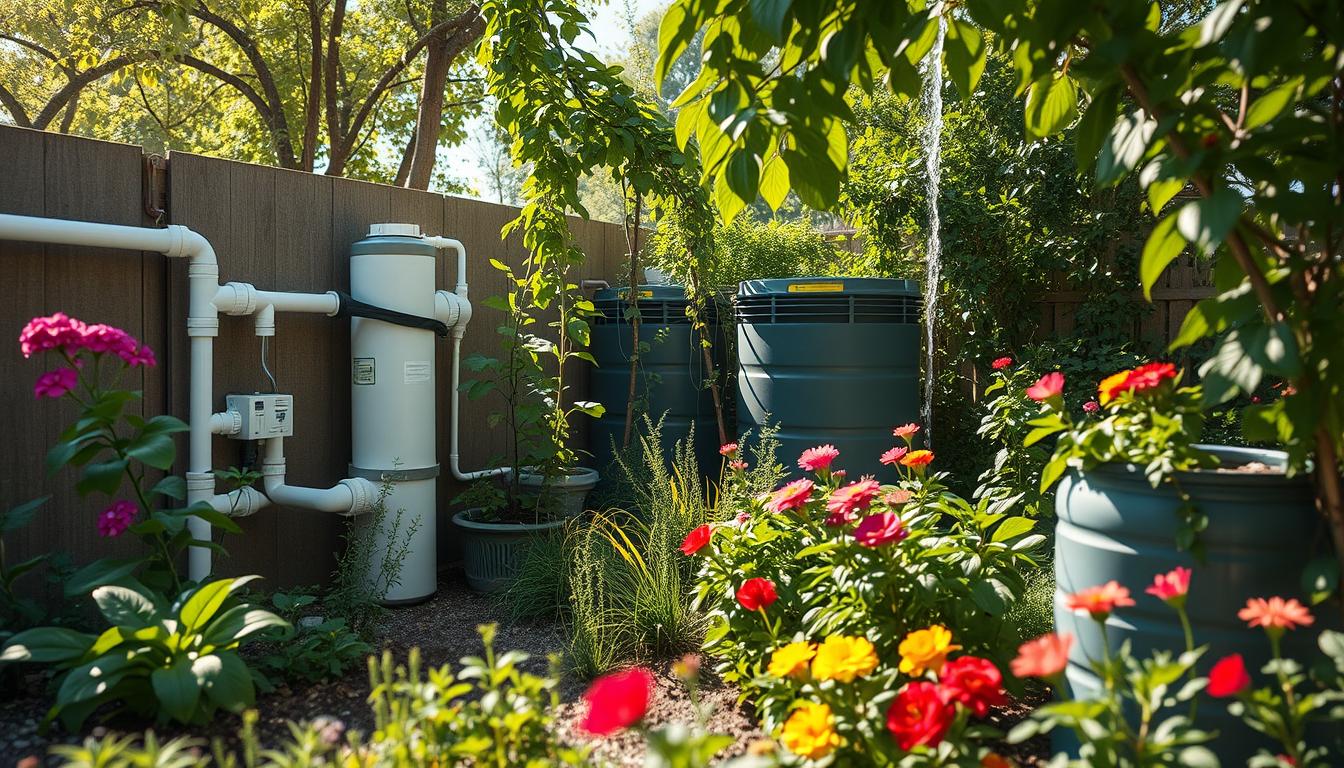 Greywater systems for gardens