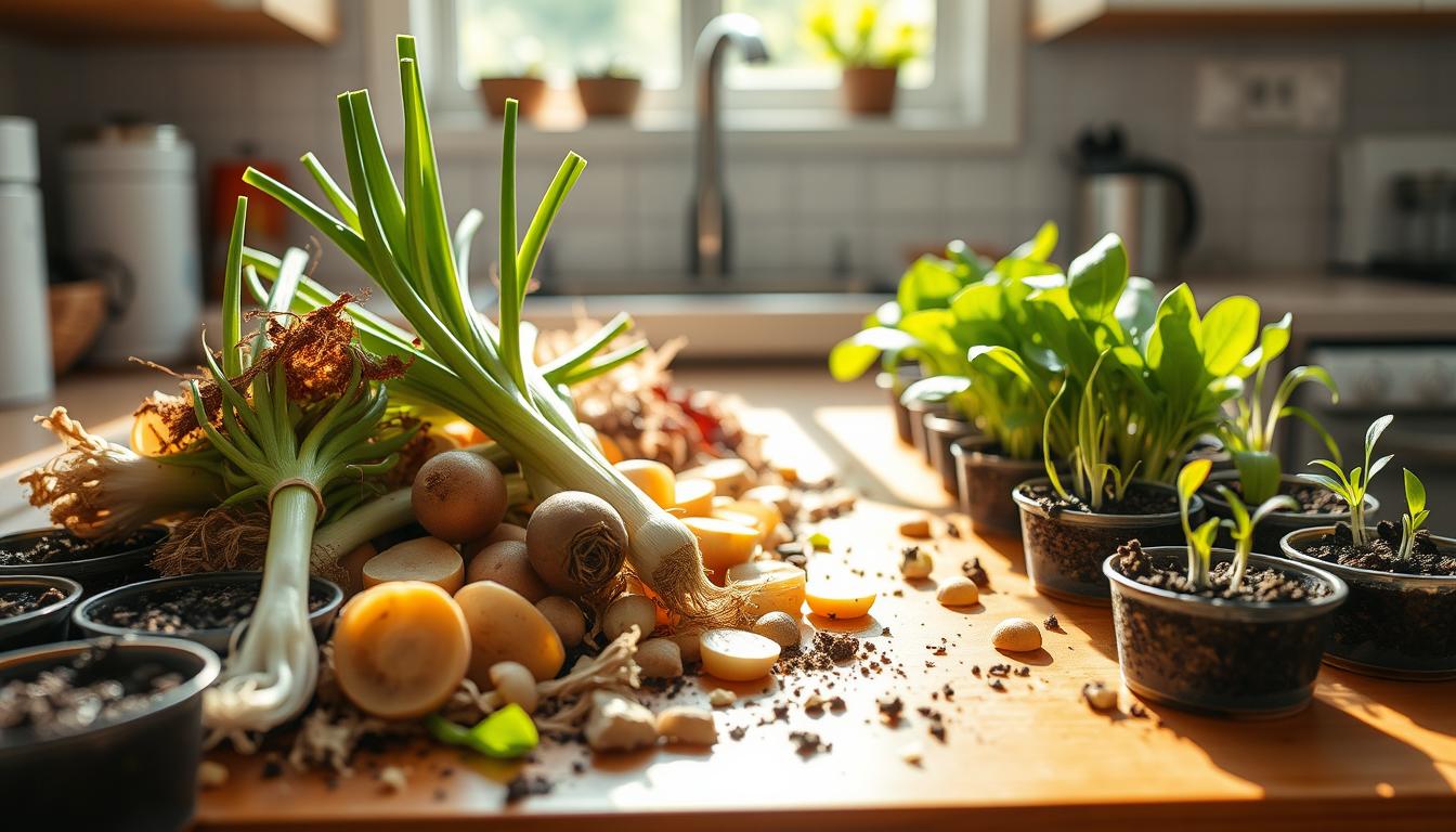 Growing Edible Plants from Food Scraps: My Experience