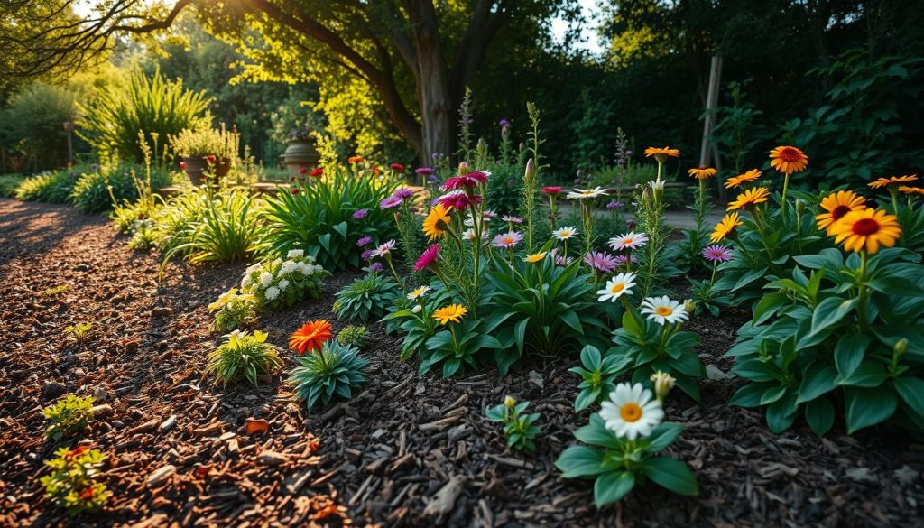 Mulching for drought tolerance