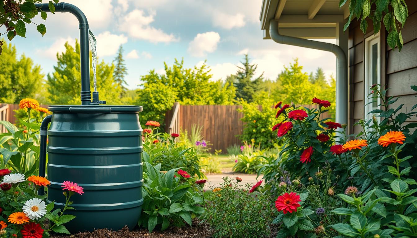 Rainwater harvesting for gardens