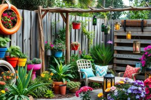 Upcycled Garden Decor Ideas