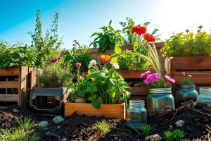 Grow a Lush Garden with My Zero-Waste Container Tips