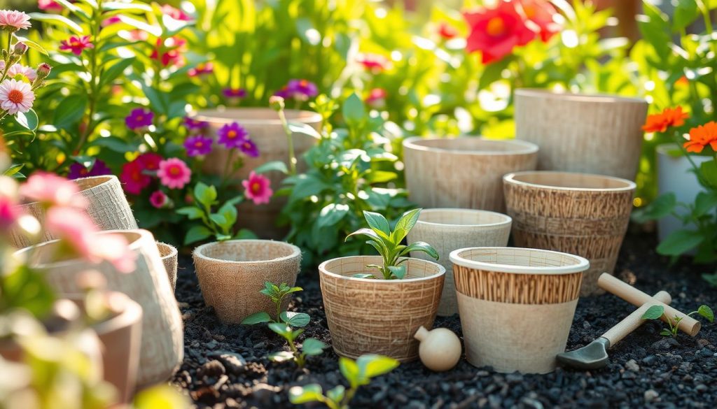 biodegradable plant pots