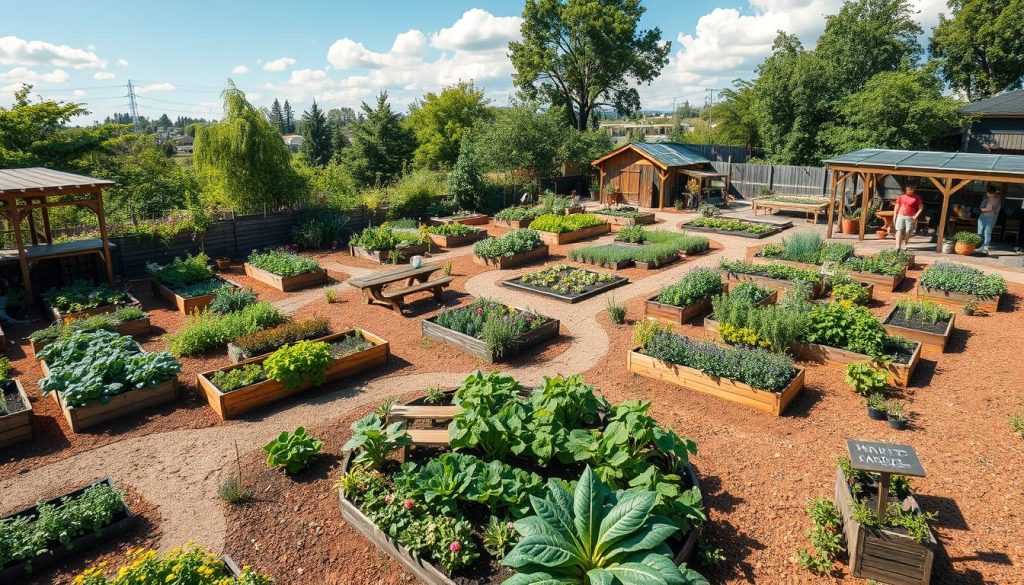 community garden design