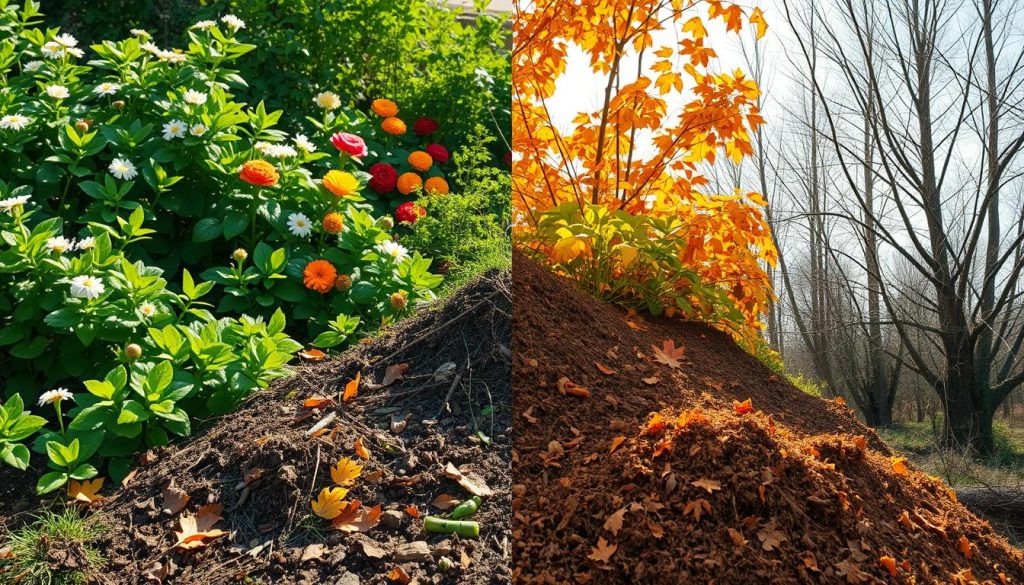 composting in different seasons