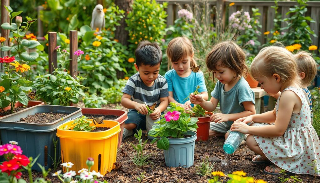 eco-friendly gardening activities for kids