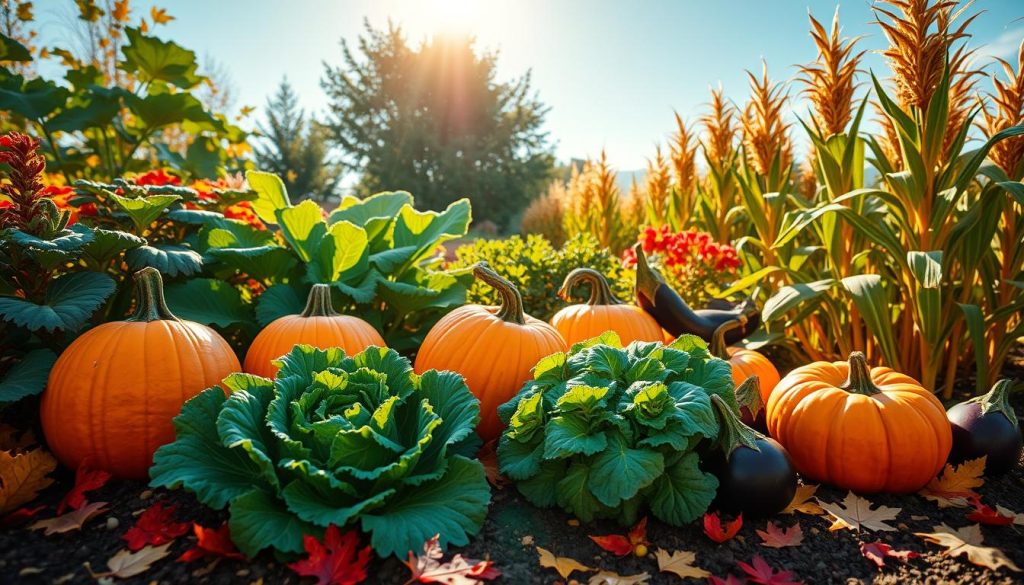 fall gardening crops