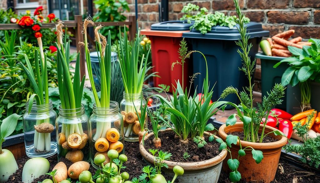 food waste gardening