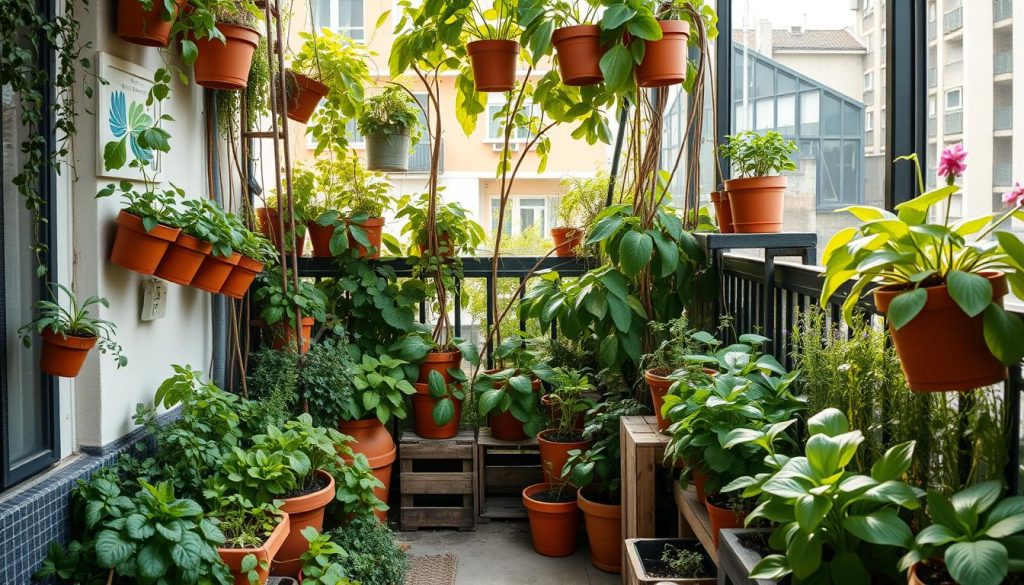 organic gardening in small spaces