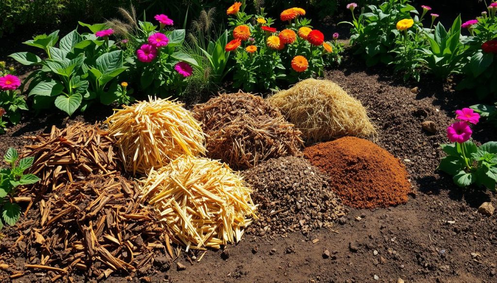 organic mulch materials