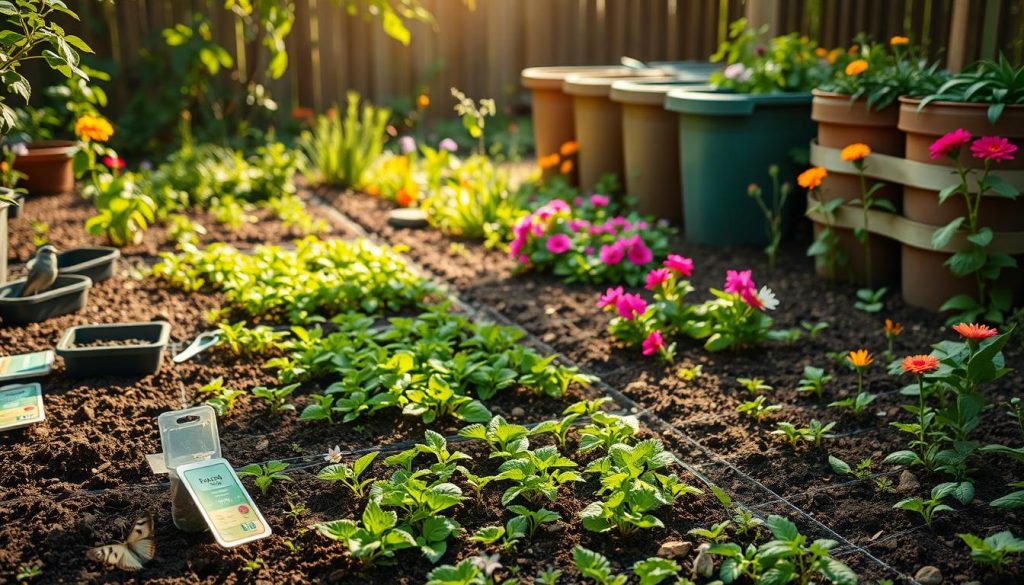 organic spring garden preparation