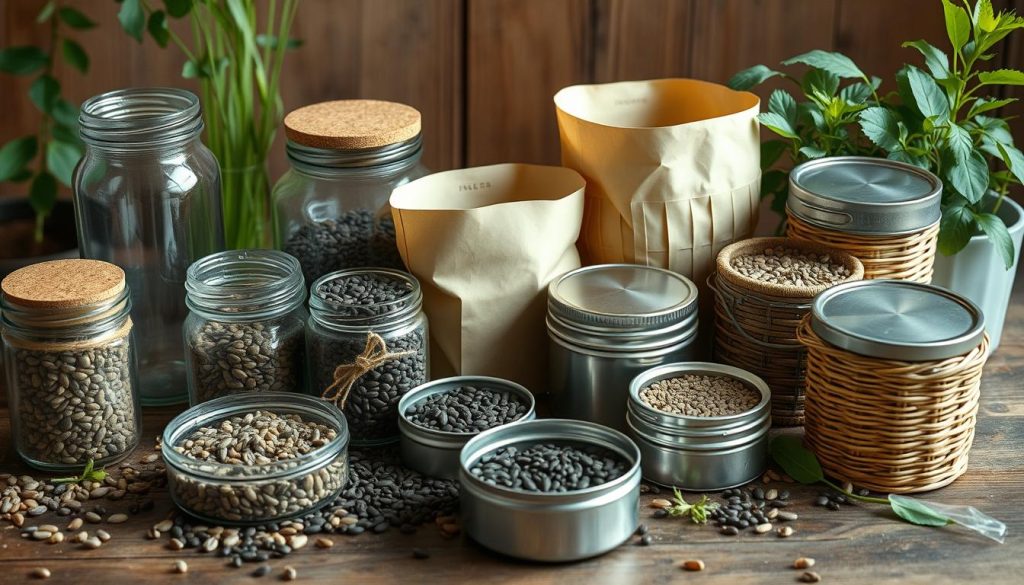 plastic-free seed storage solutions