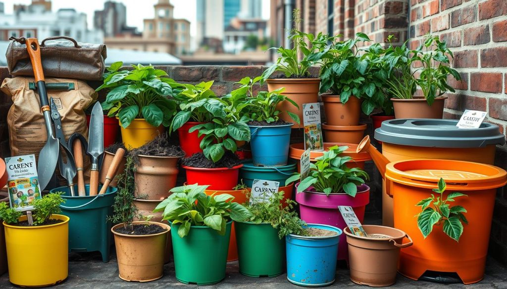 urban gardening supplies