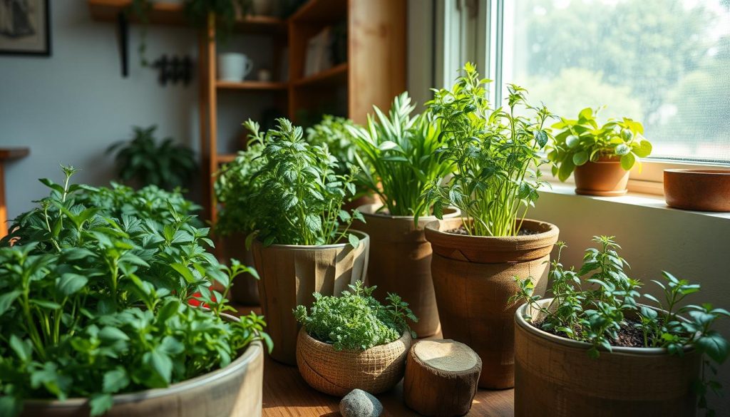 waste-free herb cultivation indoors