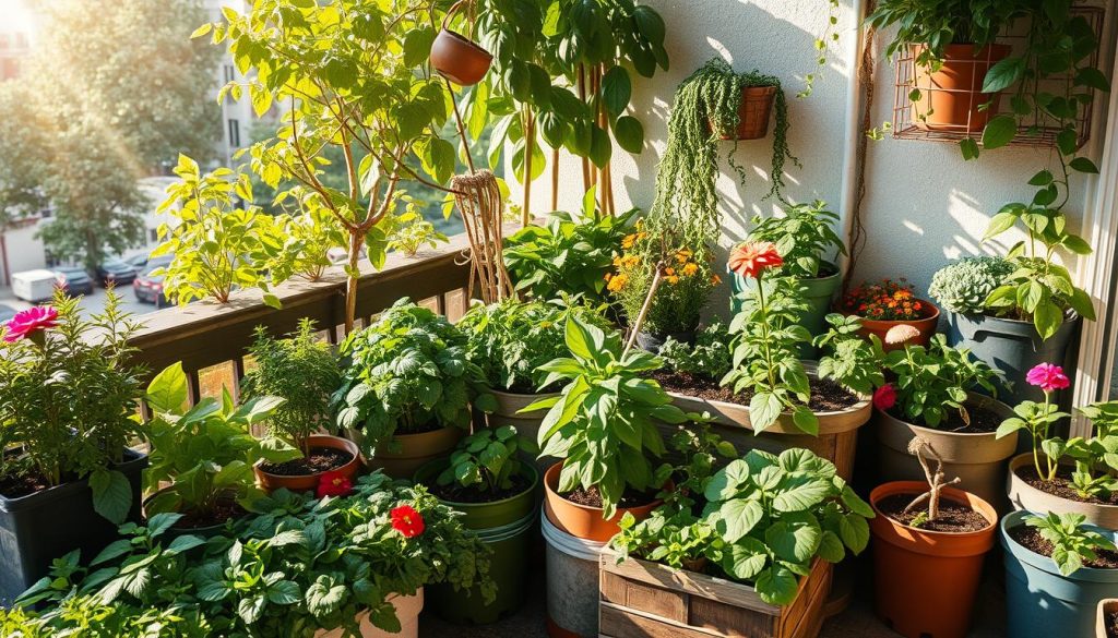 zero-waste balcony gardening plants