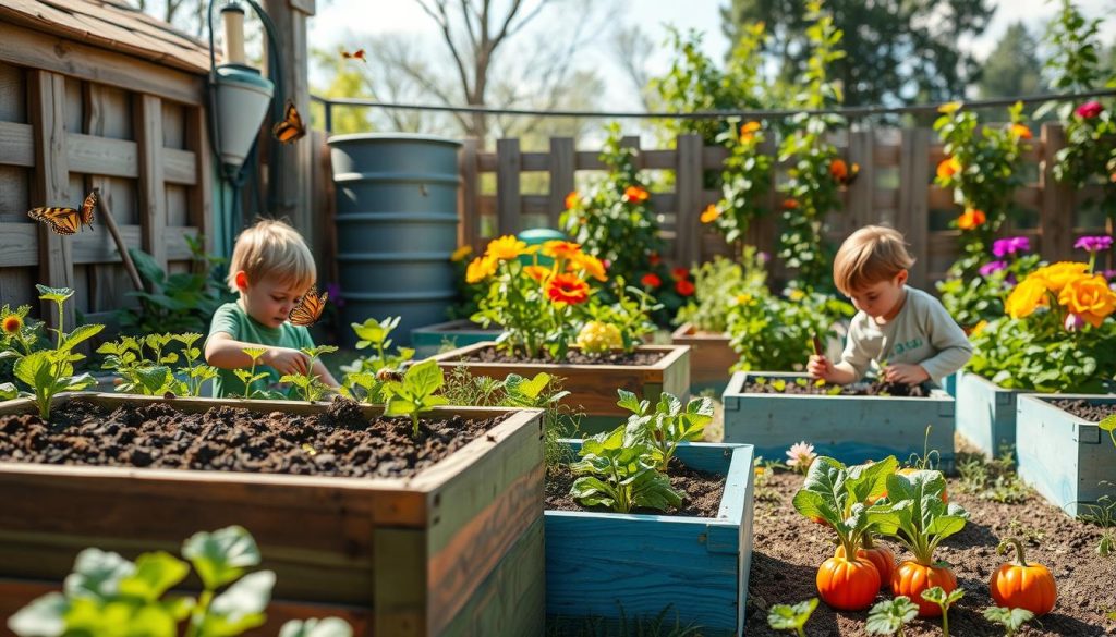 zero-waste gardening for kids