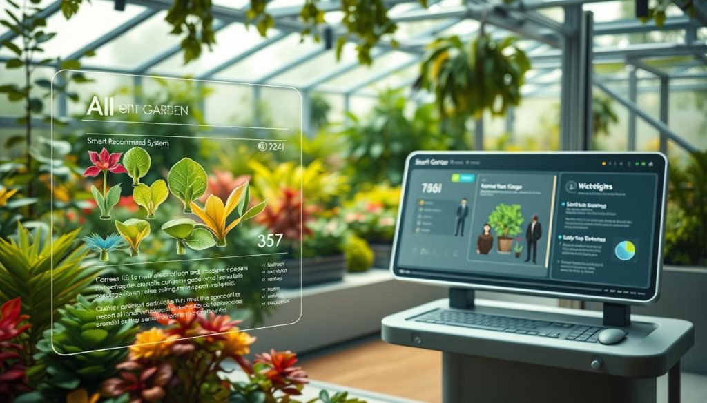 AI plant recommendations for smart garden planning