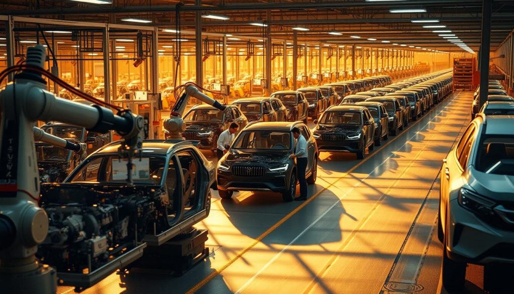 Automotive manufacturing productivity optimization