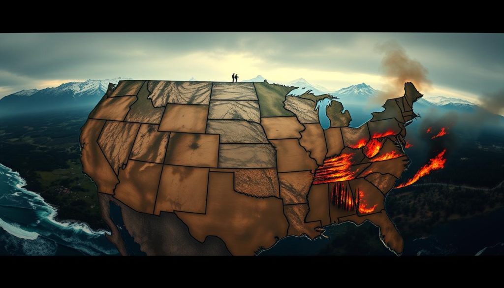 Climate change impacts across United States regions