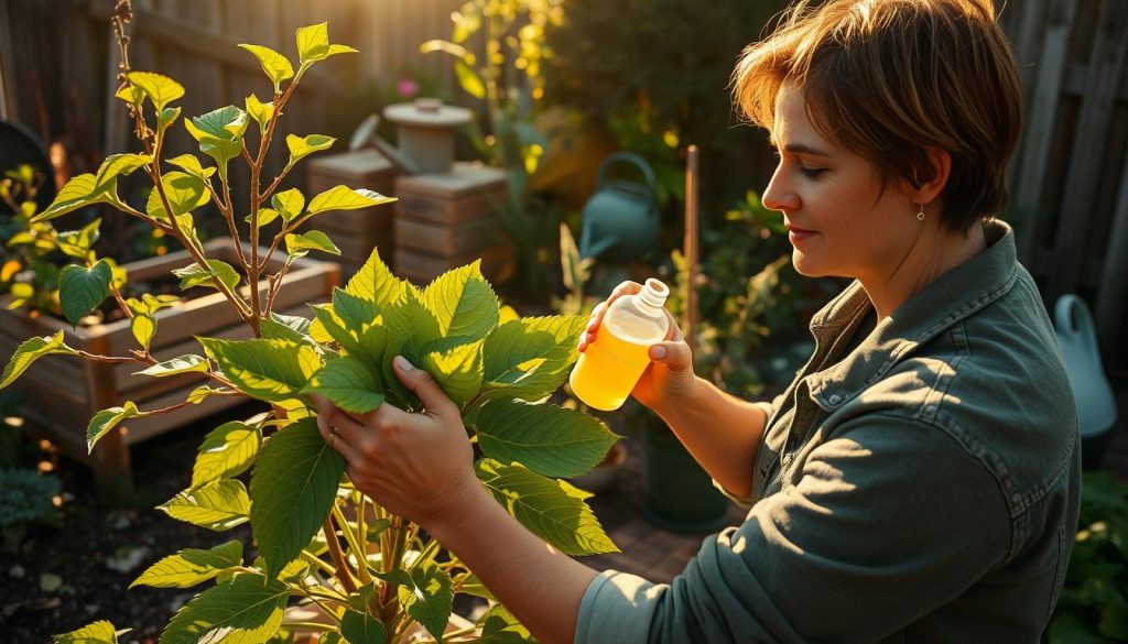 DIY natural pesticides application