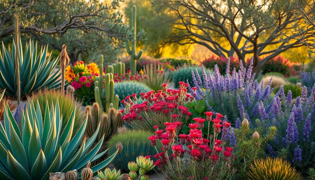 Native drought-tolerant plants for water-efficient gardens