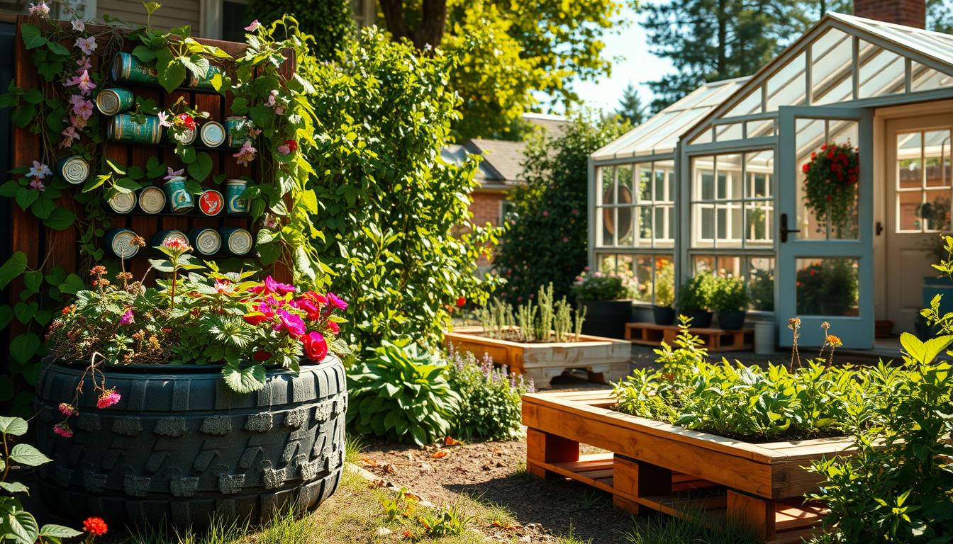 Transform Your Garden with Recycled Garden Materials Today