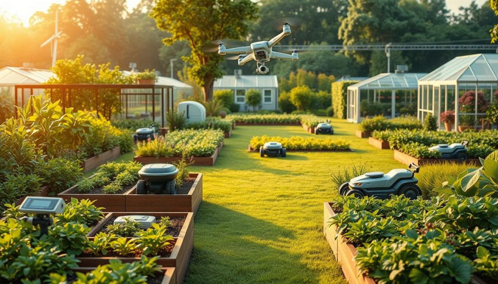 Smart gardening technology ecosystem