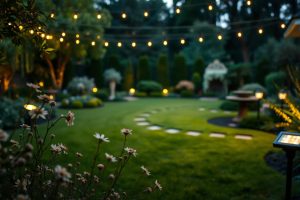 Solar-powered Garden Lights: A Bright Choice for Your Yard