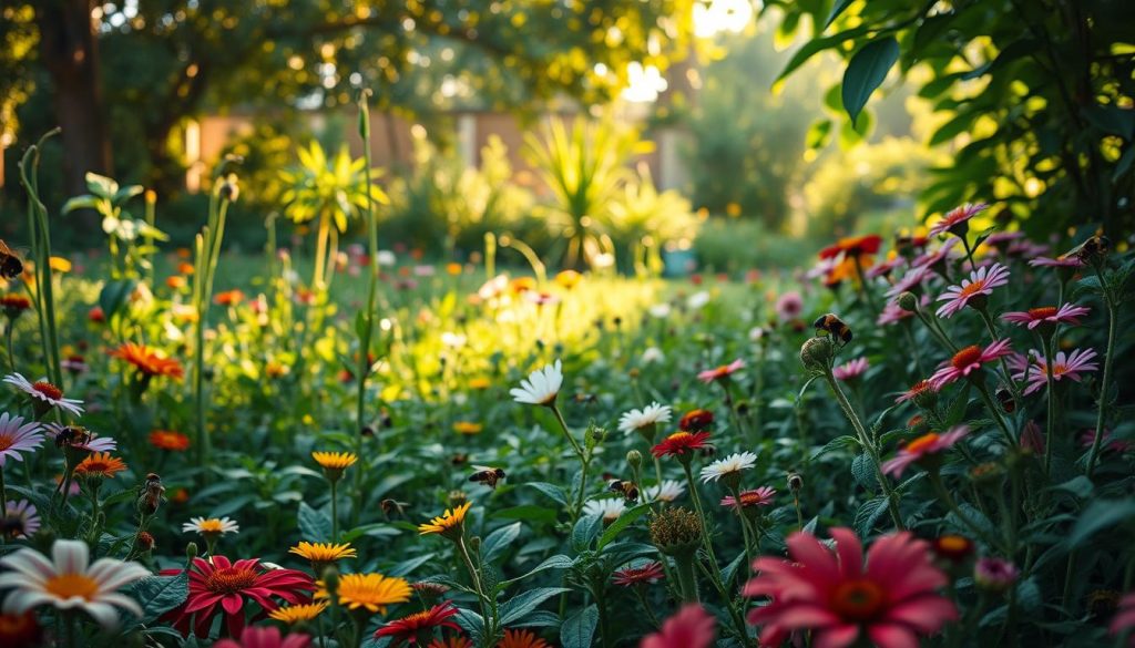 beneficial insects in high-density planting