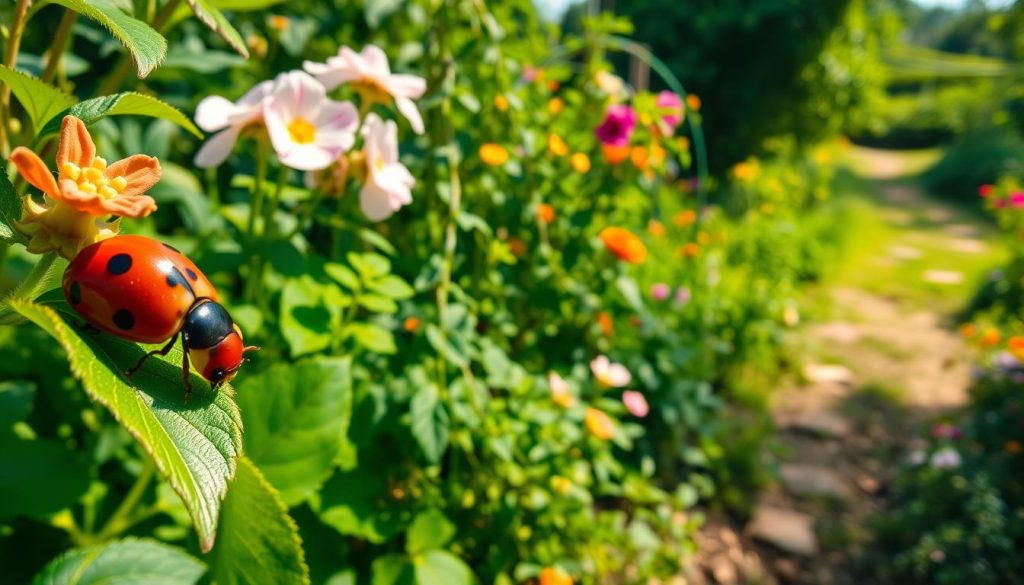 biological control in garden transformation