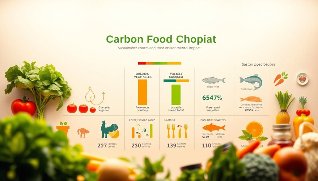 carbon footprint comparison of sustainable food choices