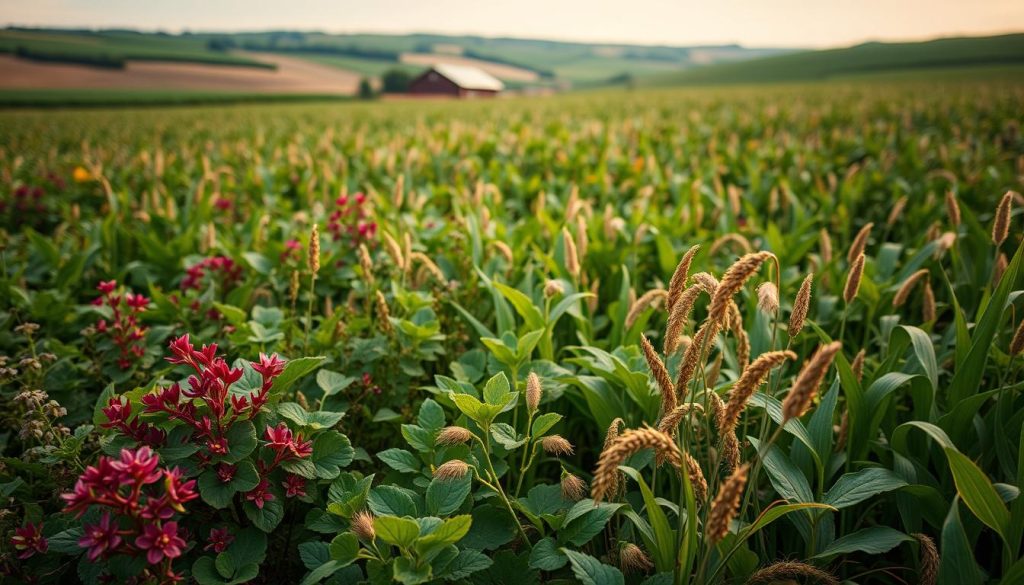cover crops for sustainable crop rotation