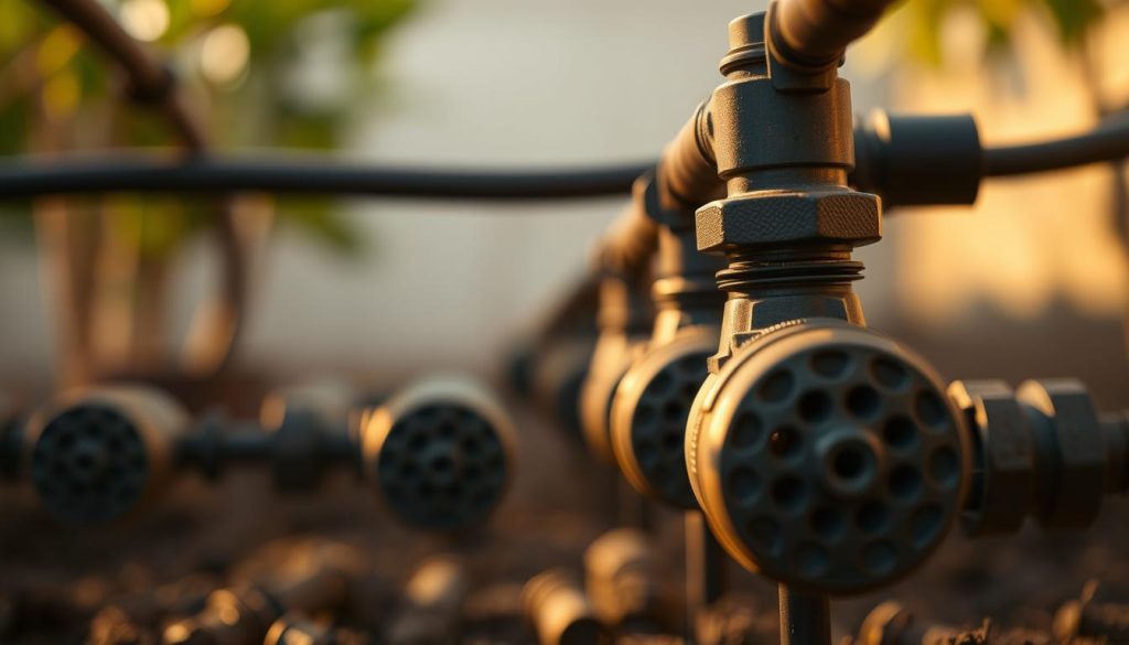 drip irrigation system emitters and components