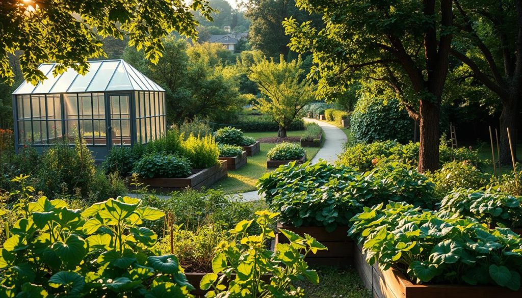 garden microclimates for extended harvest