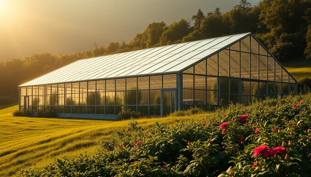 greenhouse optimal location and orientation