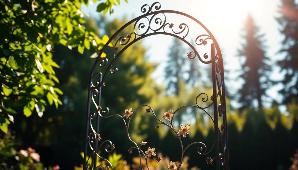 metal garden trellis designs