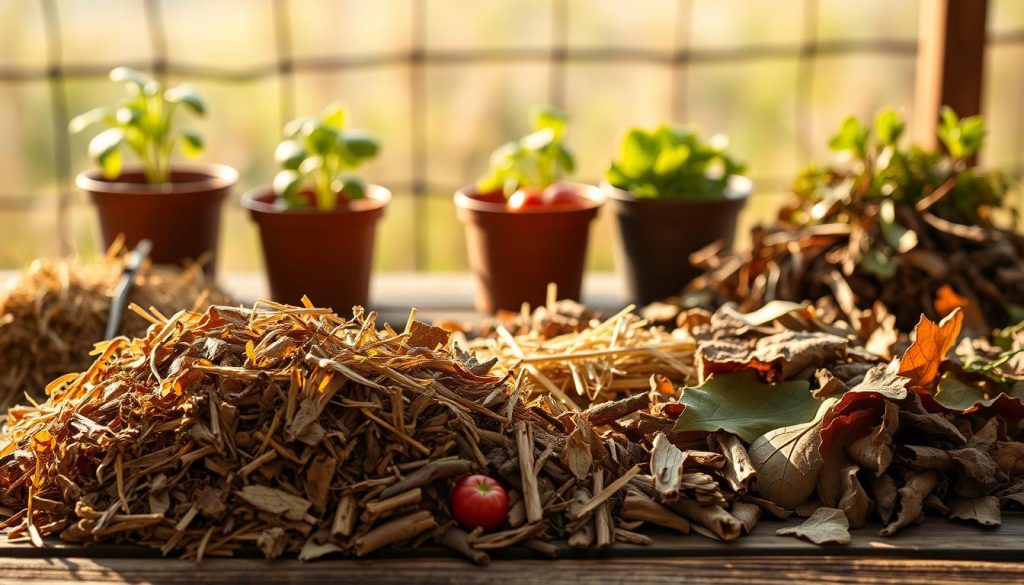 organic mulch options for sustainable gardening