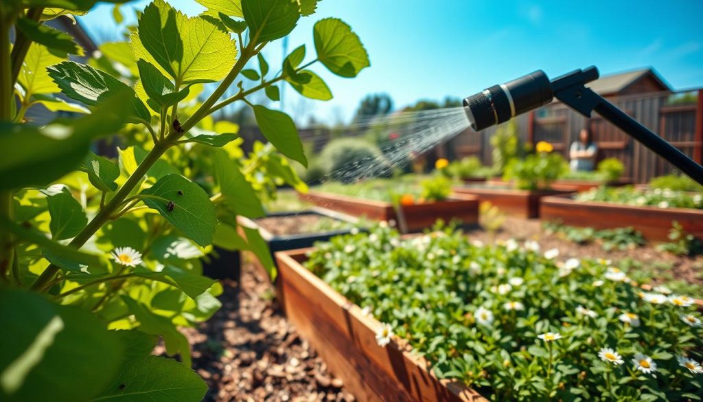 organic pest control in no-dig gardening