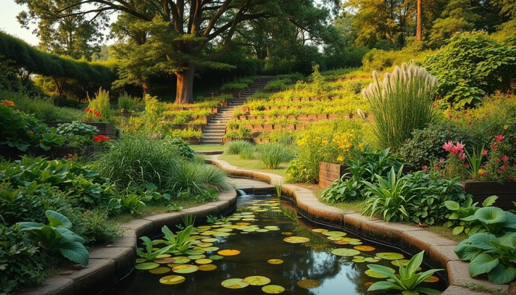 permaculture water management techniques