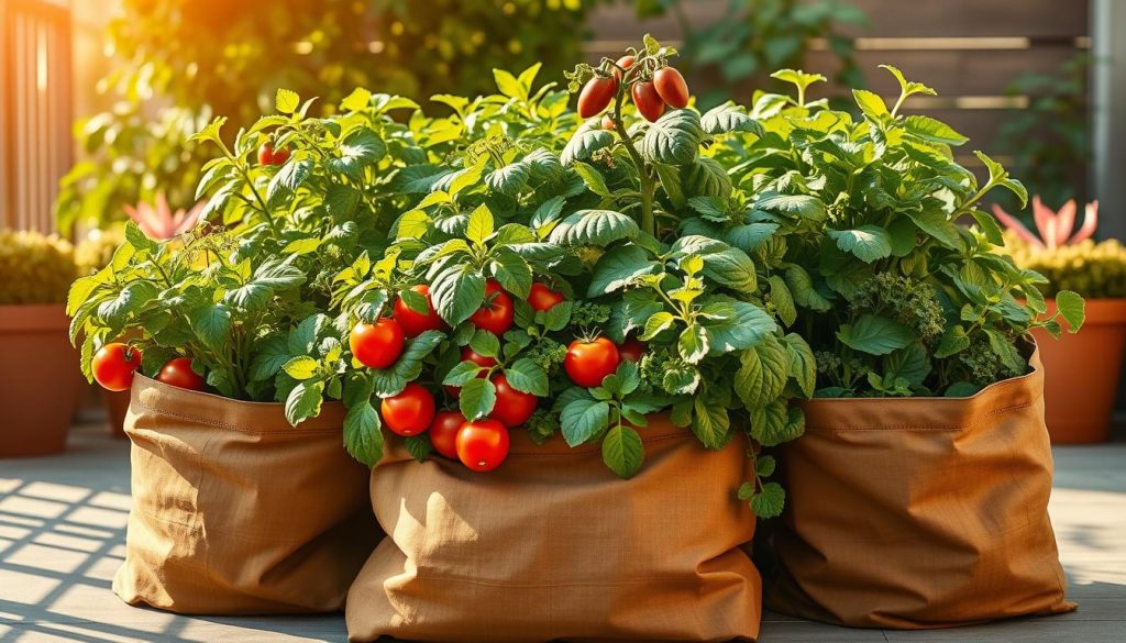 portable garden bags for vegetables