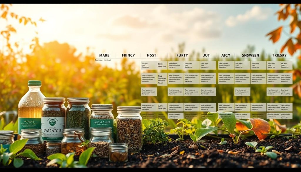 seasonal eco-friendly pest management calendar