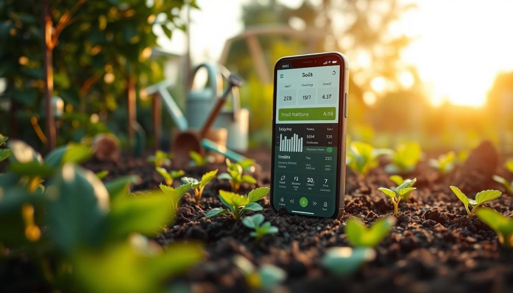 soil monitoring apps for garden analysis