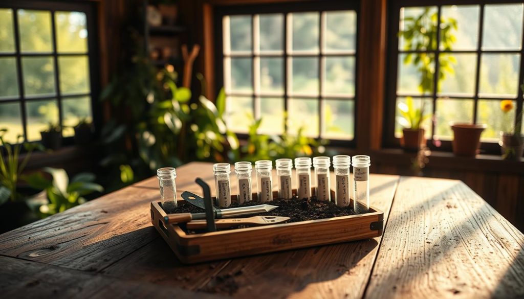 soil testing kit for home gardening