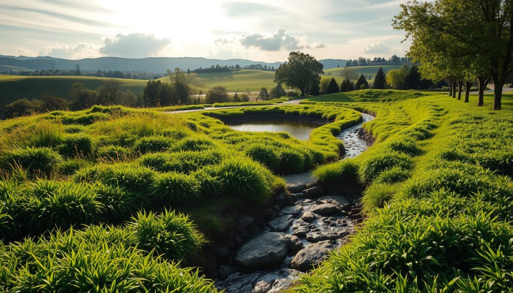 stormwater collection system preventing erosion