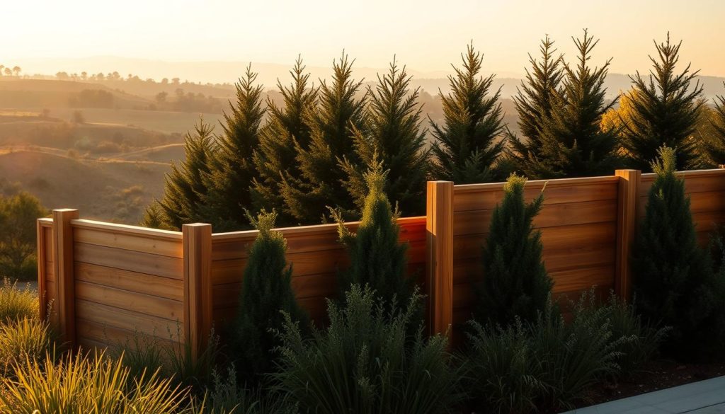structural landscape windbreaks