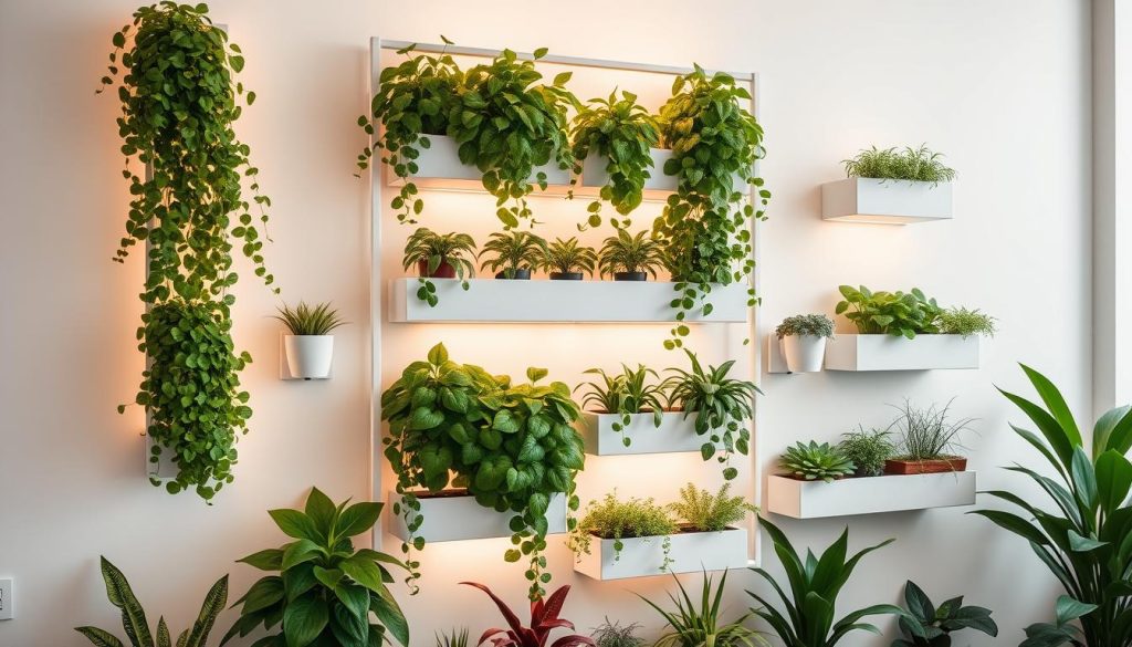 vertical gardening wall-mounted system