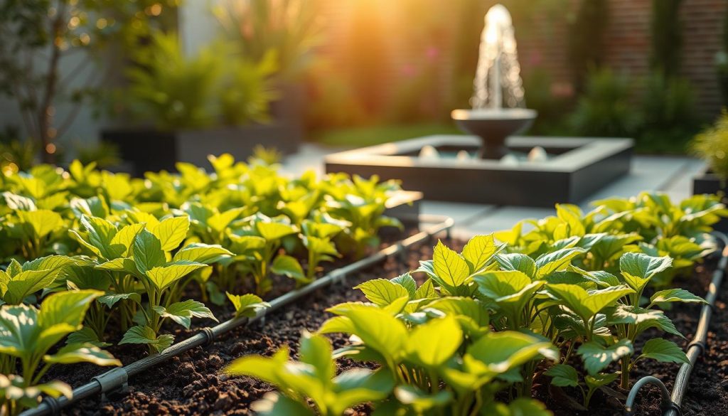 water conservation in modern gardening