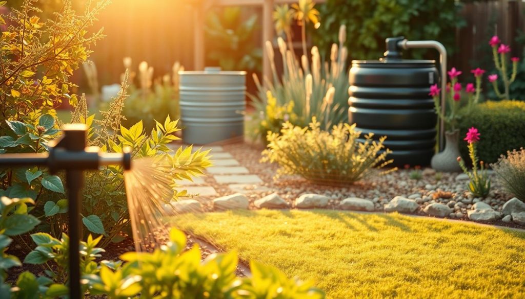 water conservation techniques in home gardens